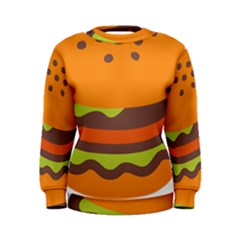 Hamburger Women s Sweatshirt by Alisyart