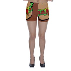 Burger Double Skinny Shorts by Simbadda