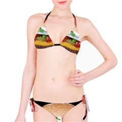 Abstract Barbeque Bbq Beauty Beef Bikini Set by Simbadda