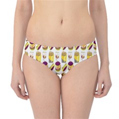 Hamburger And Fries Hipster Bikini Bottoms by Simbadda