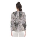 Earth Landscape Aerial View Nature Hooded Wind Breaker (Women) View2