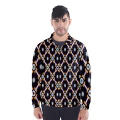 Flower Floral Line Star Sunflower Wind Breaker (men) by Alisyart