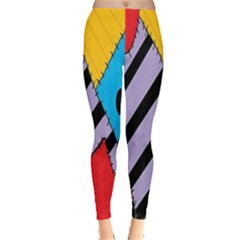 Sally s Patchwork Pattern Leggings  by Alisyart