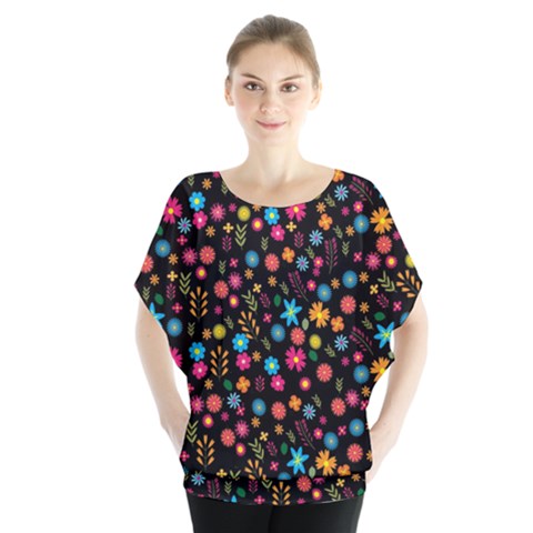 Floral Pattern Blouse by Valentinaart