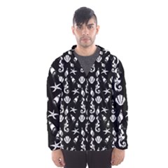 Seahorse Pattern Hooded Wind Breaker (men) by Valentinaart