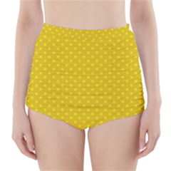 Polka Dots High-waisted Bikini Bottoms by Valentinaart