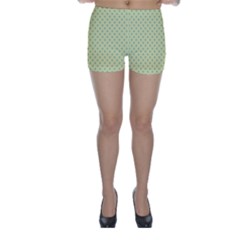 Polka Dots Skinny Shorts by Valentinaart