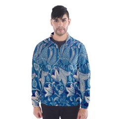 Floral Pattern Wind Breaker (men) by Valentinaart