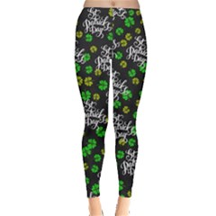 St Patricks Day Leggings  by CoolDesigns