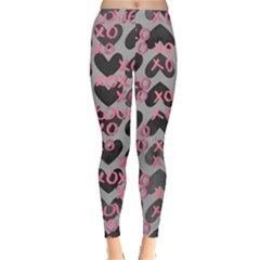 Xo Heart 2 Leggings  by CoolDesigns