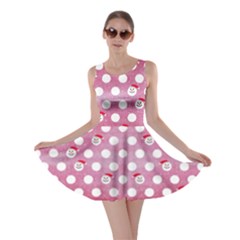 Snow Dot Skater Dress by CoolDesigns