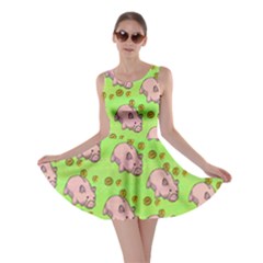 Frizzle Money Pig 2 Skater Dress by CoolDesigns