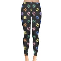 Colorful Eggs Leggings  by CoolDesigns