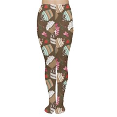 Colorful Pattern Of Tasty Cupcakes Tights by CoolDesigns