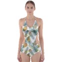 Pineapple Cut-Out One Piece Swimsuit View1