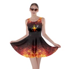 Skull Flame Skater Dress by CoolDesigns