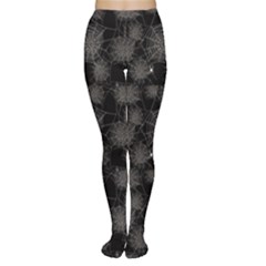 Black Web Spiders Pattern Tights by CoolDesigns