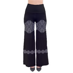 Black Arrow Tie Dye Palazzo Pants by CoolDesigns