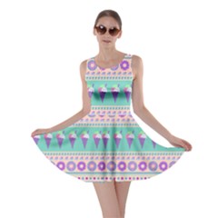 Purple Icecream Skater Dress by CoolDesigns