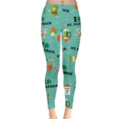 St Patrick Mint Leggings  by CoolDesigns