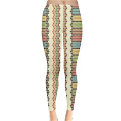 Colorful Ethnic African Beads Color Pattern Women s Leggings by CoolDesigns