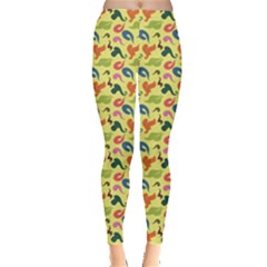 Colorful Abstract Pattern Leggings by CoolDesigns