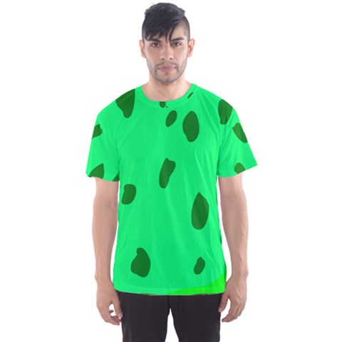 Alien Spon Green Men s Sport Mesh Tee by Alisyart