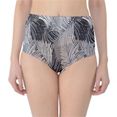 Floral Pattern Background High-waist Bikini Bottoms by Simbadda