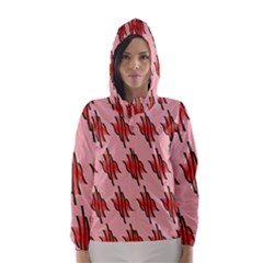 Variant Red Line Hooded Wind Breaker (women) by Alisyart