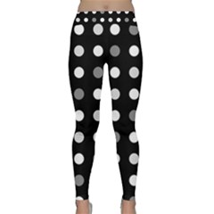 Polka Dots  Classic Yoga Leggings by Valentinaart