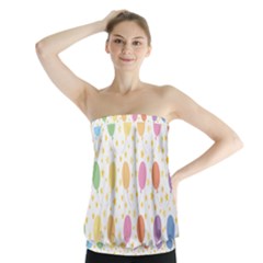 Balloon Star Rainbow Strapless Top by Mariart
