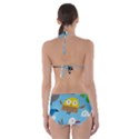 New Zealand Birds Close Fly Animals Cut-Out One Piece Swimsuit View2