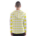 Polka Dot Yellow White Hooded Wind Breaker (Men) View2