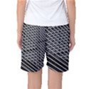 Abstract Architecture Pattern Women s Basketball Shorts View2