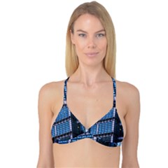 Modern Business Architecture Reversible Tri Bikini Top by Simbadda