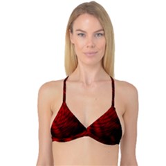 A Large Background With A Burst Design And Lots Of Details Reversible Tri Bikini Top by Simbadda