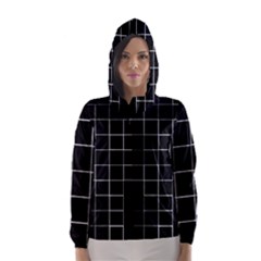Abstract Clutter Hooded Wind Breaker (women) by Simbadda