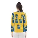 King Queen Crown Blue Yellow Hooded Wind Breaker (Women) View2