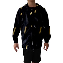 Rectangle Chalks Hooded Wind Breaker (kids) by Mariart