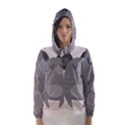 Tooth Bigstock Cute Cartoon Mouse Grey Animals Pest Hooded Wind Breaker (Women) View1