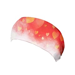 Abstract Love Heart Design Yoga Headband by Simbadda