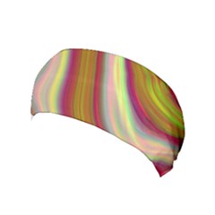 Artificial Colorful Lava Background Yoga Headband