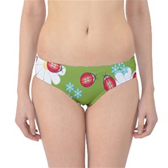 Insect Flower Floral Animals Star Green Red Sunflower Hipster Bikini Bottoms by Mariart