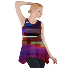 Abstract Background Pictures Side Drop Tank Tunic by Nexatart