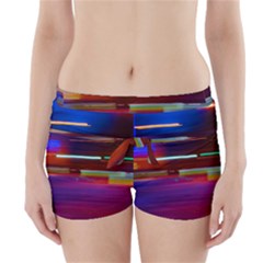 Abstract Background Pictures Boyleg Bikini Wrap Bottoms by Nexatart