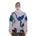 Wonderful Blue Parrot In A Fantasy World Wind Breaker (Men) View2