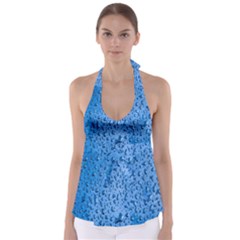 Water Drops On Car Babydoll Tankini Top by Nexatart