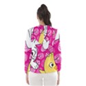 Easter bunny and chick  Hooded Wind Breaker (Women) View2