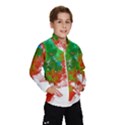 Digitally Painted Messy Paint Background Textur Wind Breaker (Kids) View1