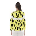 Leopard Polka Dot Yellow Black Hooded Wind Breaker (Women) View2